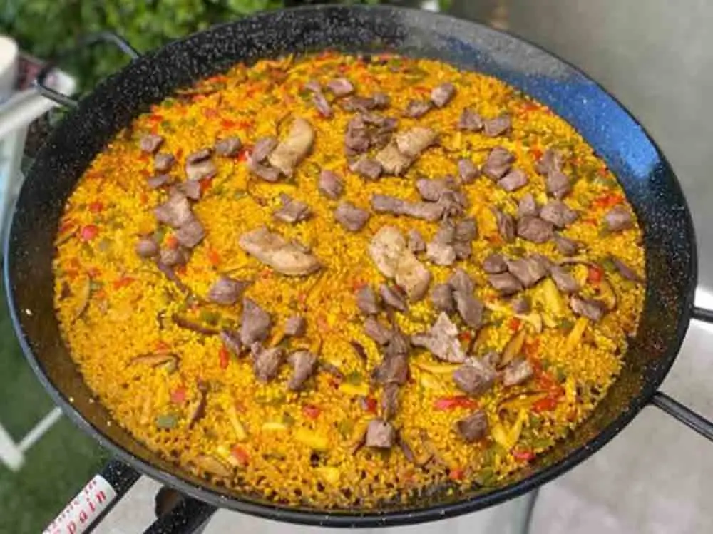 Arroz con foie