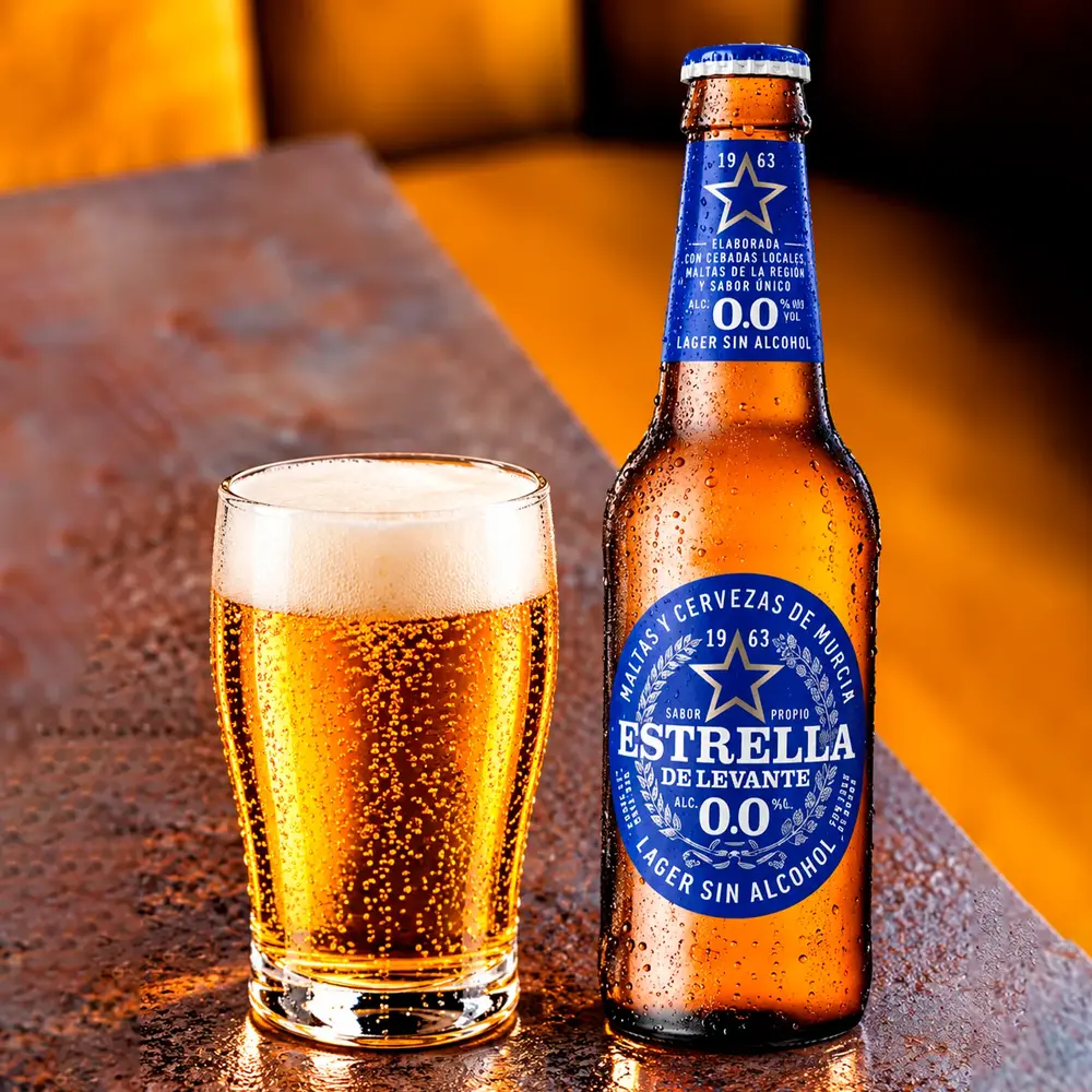 Cerveza 1/3 sin alcohol