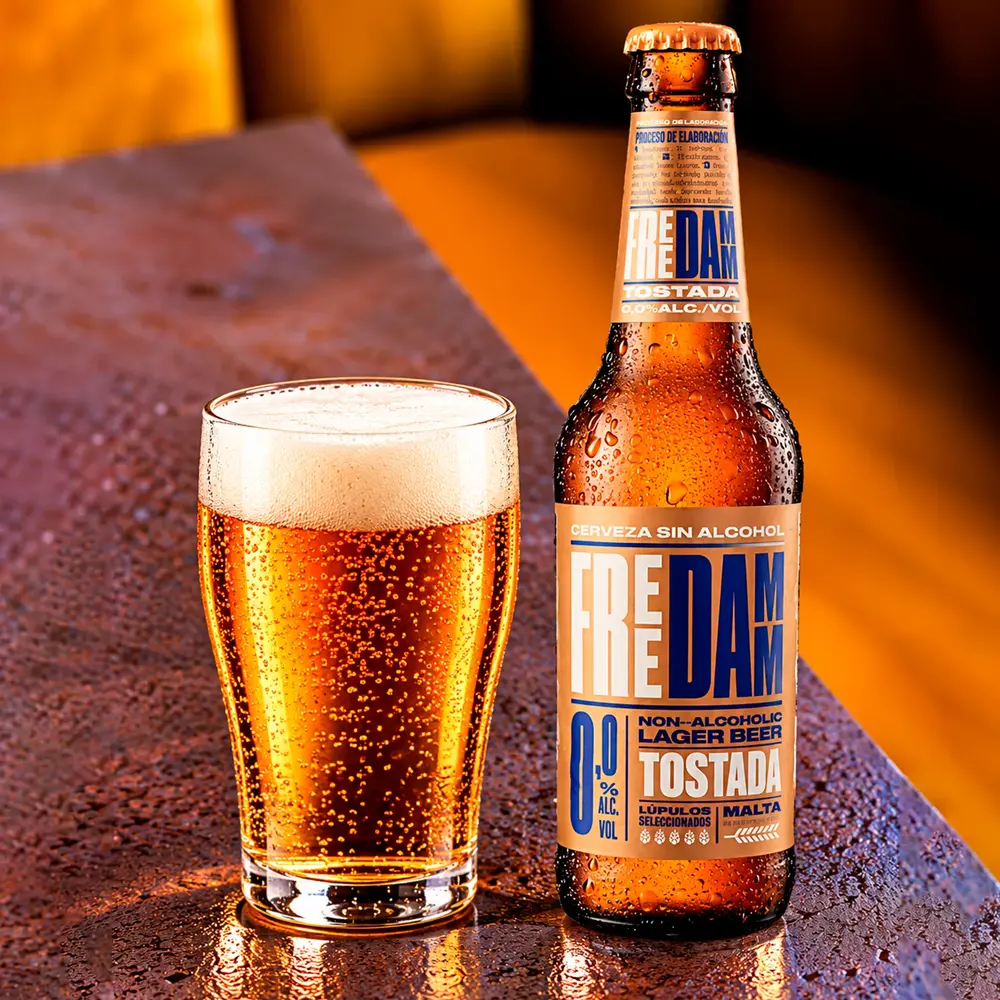 Cerveza 1/3 tostada sin