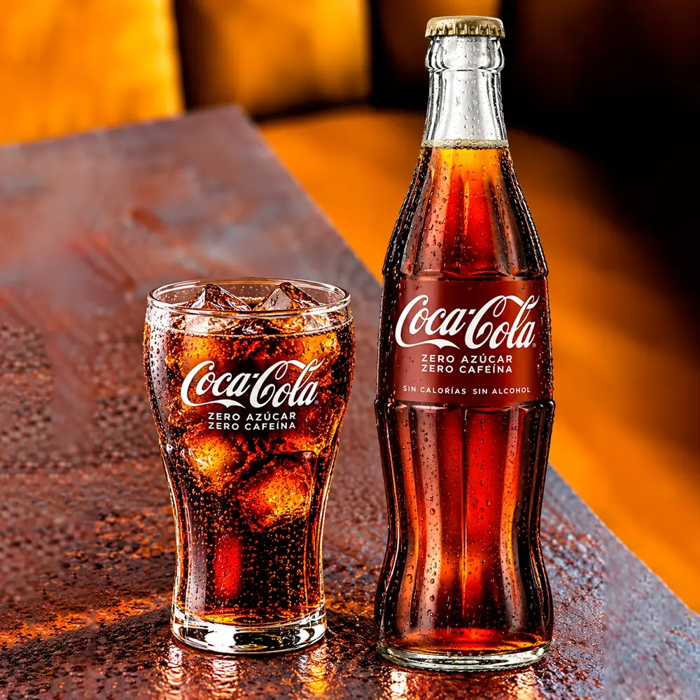 Coca Cola zero cristal