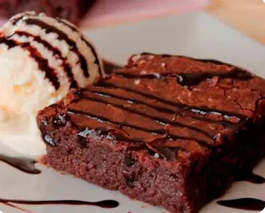 Brownie 2 chocolates
