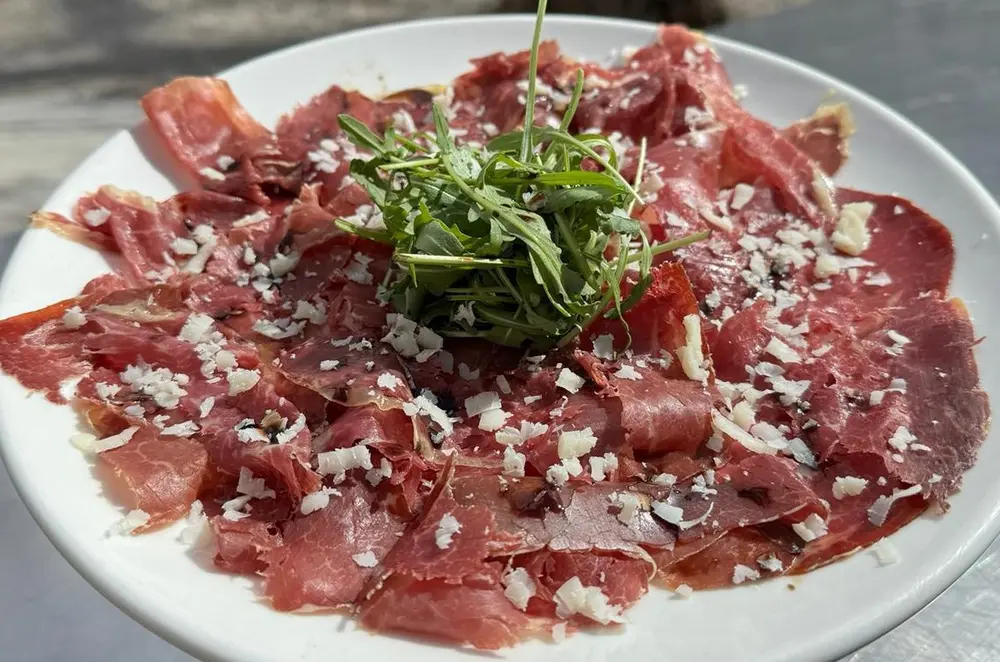 Carpaccio de cecina