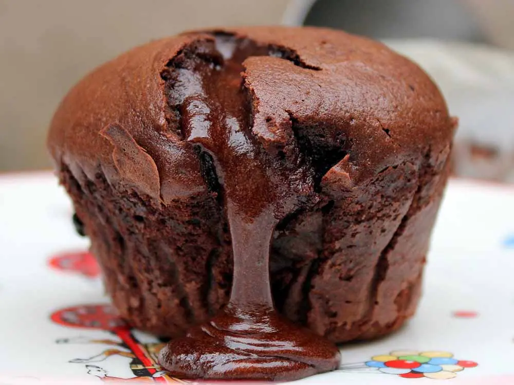 Coulant francés chocolate sin gluten