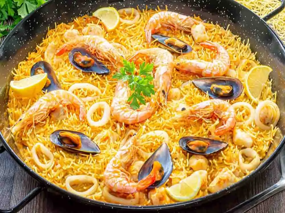 Fideuá de marisco