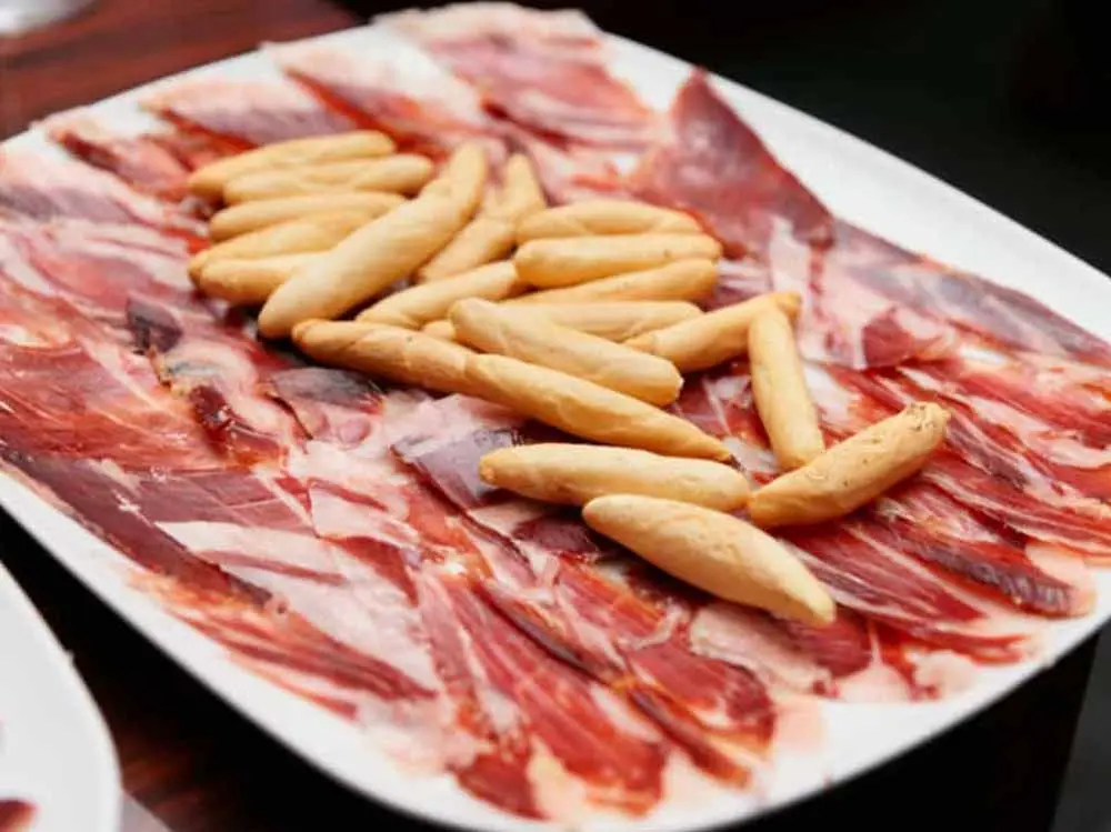 Jamón ibérico de bellota y queso manchego
